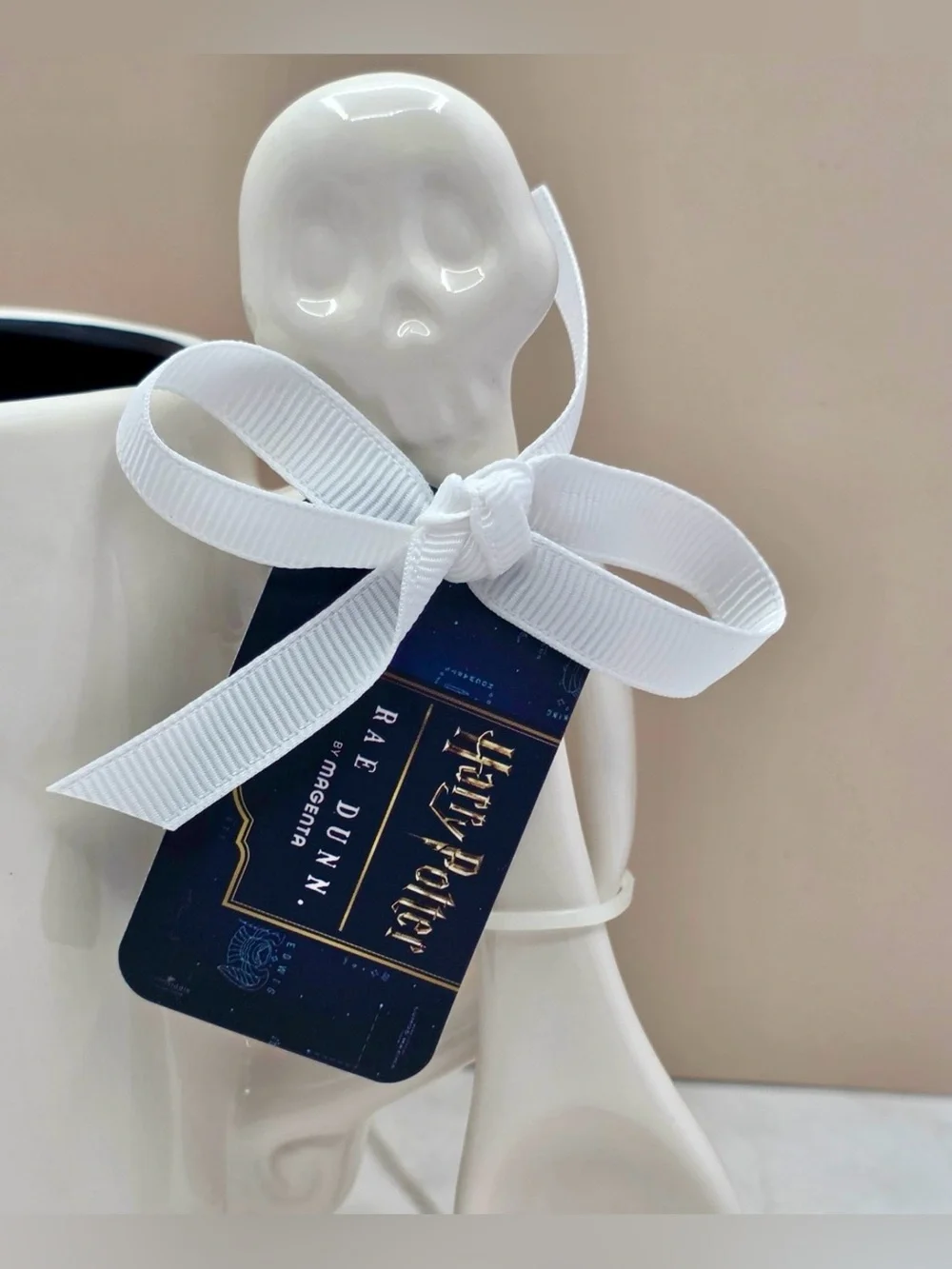 Rae Dunn x Harry Potter Mug w/ Skull Spoon | Death Eater